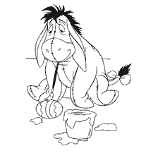 pagina da colorare: Vernici dell'asino Uova di Pasqua