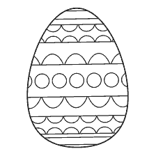 coloring page: Painting for Paschal Eggs by Pisank