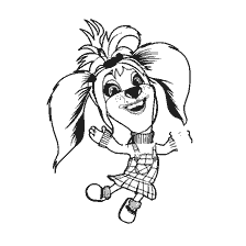 coloriage: Couleur par Barboskin Lisa