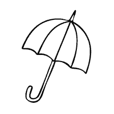 coloring page: Coloring umbrella