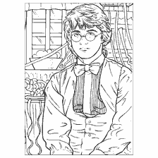 coloring page: Harry Potter in Coloring