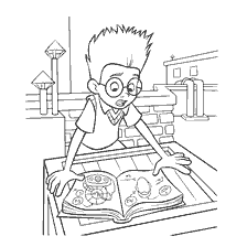 pagina da colorare: Schema di studi Lewis in libro