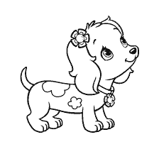 coloring page: Picture of coloring pet Orange from the series Pets Marmaladka