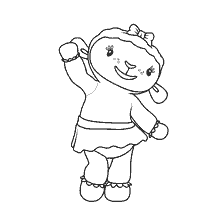 coloriage: Velvet de Lammy Dessin de moutons pour colorier