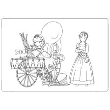 pagina da colorare: Sophia il Bello aiuta Gwen con l'invenzione