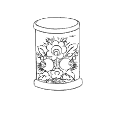 coloriage: Coloration avec l'image du Burak mural oural-sib&eacute;rien