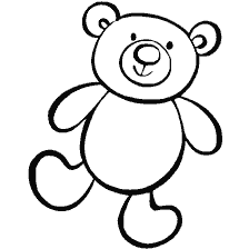 página para colorear: El oso está roto