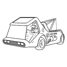 kleurplaat: Kleuren van een niet-standaard auto door George Barris