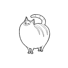 coloring page: Coloring Chloe from the Secret Life of Pets