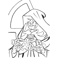 pagina da colorare: Cancelliere colorante Palpatine da Star Wars