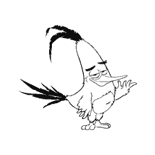 pagina da colorare: Colorare i bracci di Chuck da uccelli arrabbiati