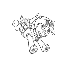 pagina da colorare: Colorare Zuma's Puppy Patrol