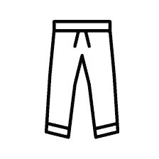 página para colorear: Pintura de pantalones
