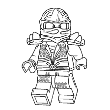 coloriage: Coloration par Lloyd ZX de LEGO Ninjago