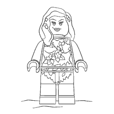 coloring page: Toxic Ivy from Lego Movie: Batman