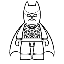 coloring page: Picture of Batman's Lego Coloring