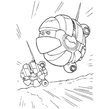 Malseite: Färbung der Sith Scout Droid aus Star Wars: Episode I