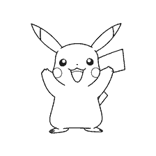 kolorowanka: Kolorowanki Pokémon Pikachu