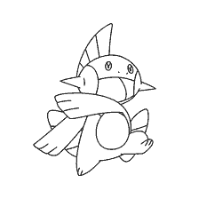 coloring page: Coloring Pokemon Marshtompe