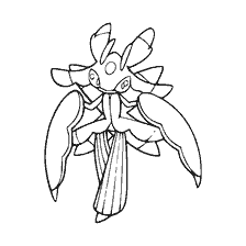 coloring page: Pokemon coloring by Lurantis