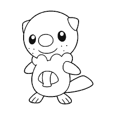 coloring page: Pokemon coloring by Oshavott