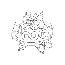 coloring page: Embor's painting for coloring