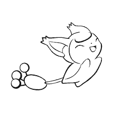 coloring page: Pokémon Skitty's Coloring