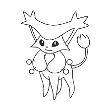 coloring page: Coloring Pokemon Delcathy
