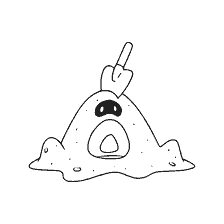 coloring page: Pokemon Sandigast Coloring