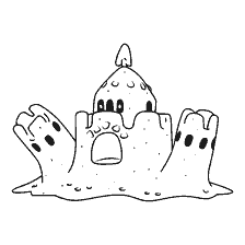 coloring page: Coloring Pokemon Palossand