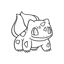 coloring page: Coloring Pokémon Bulbasaurus