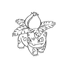coloring page: Pokémon Ivisaurus for coloring