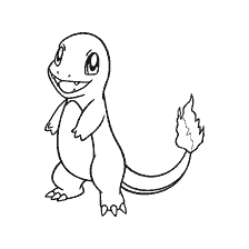 coloring page: Coloring Pokemon Charmander