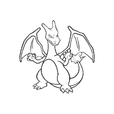coloring page: Coloring Pokemon Charisard