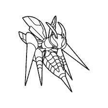 coloring page: Coloring by Mega Bidril of Pokemon