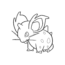 coloring page: Coloring Pokemon Nidoran (Nidoran) female