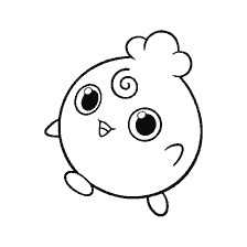 coloring page: Coloring Pokemon Ygglibuff