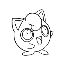 coloring page: The Gigglipuff Coloring of Pokemon