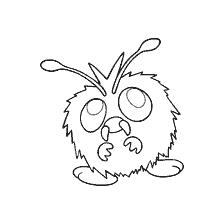 coloring page: Coloring Pokemon Venonat