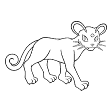 coloring page: Coloring Pokemon Persians