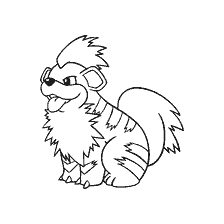 coloring page: Coloring Pokemon Growlit
