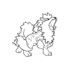 coloring page: Drawing of the parrot Arkanain in coloring style
