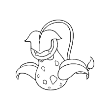 coloring page: Coloring Pokemon Viktribel