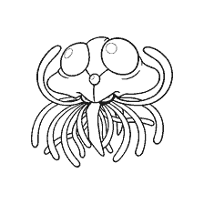 coloring page: Pokemon coloring by Tentacruel