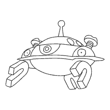 coloring page: Coloring Pokemon Magneson