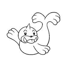 coloring page: Picture of Pokemon Forces for coloring