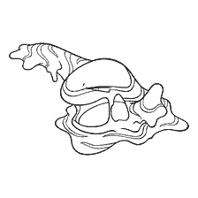 coloring page: Coloring Pokemon Mac (Muk)