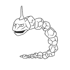 coloring page: Coloring Pokemon Onyx