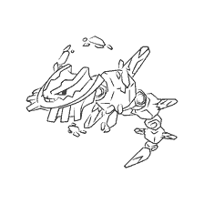 coloring page: Pokemon coloring by Mega Stylix