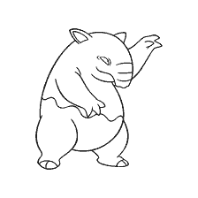 coloring page: Coloring by Pokemon Drosey